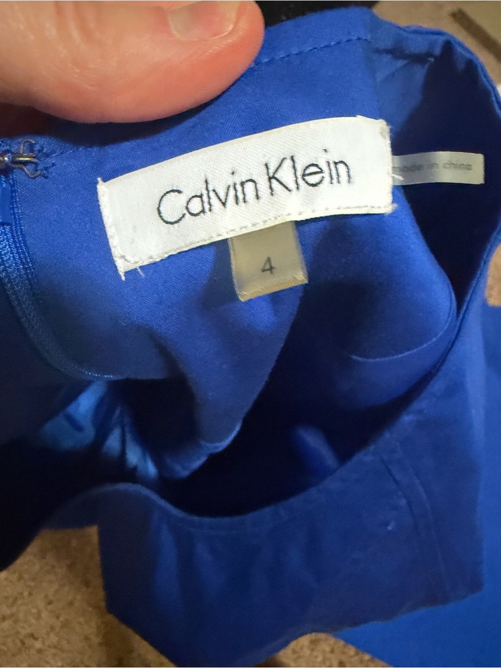4 size 4 Calvin Klein CK dresses sheath and fit and flare - Picture 4 of 10